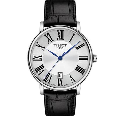 自营瑞士男表石英天梭