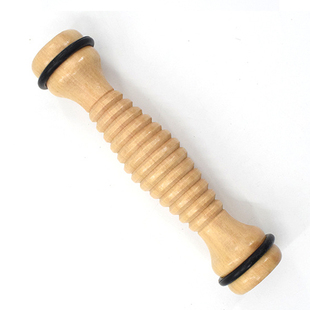 芭蕾舞蹈脚部按摩足弓训练筋神器手持式脚底筋膜擀筋棒木头滚球揉