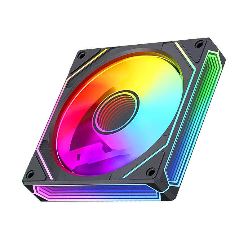 海中神棱镜风扇6Pro机箱散热12CM静音5V3针ARGB神光同步温控PWM