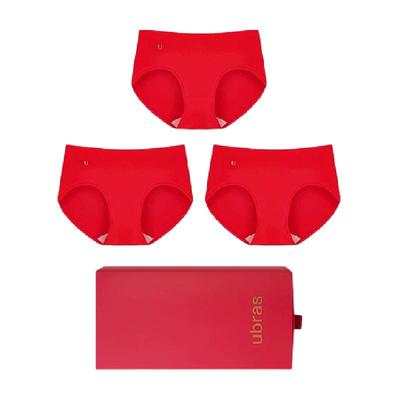 ubras本命年红色情侣莫代尔内裤