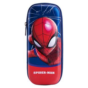 迪士尼笔袋男孩子蜘蛛侠软漫威文具盒大容量小学生儿童双层铅笔盒卡通一年级多功能幼儿园男童美国队长