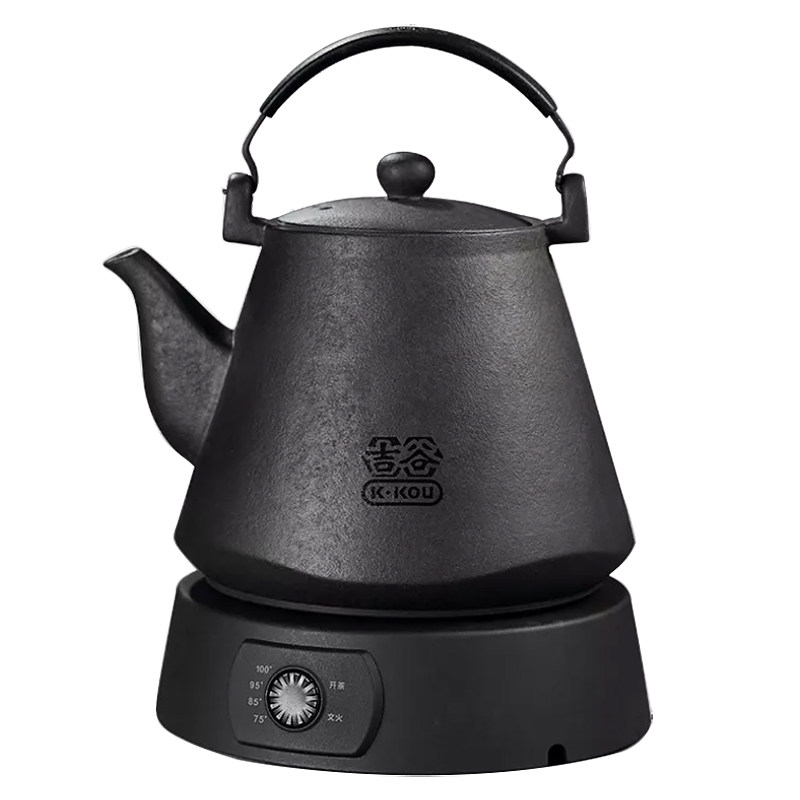 吉谷 TA0609火山石电热水壶电茶壶304变频恒温智能煮茶壶烧水壶