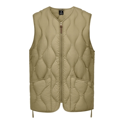 斯凯奇运动马甲冬季男女同款防风保暖羽绒背心 L425U007/03EN