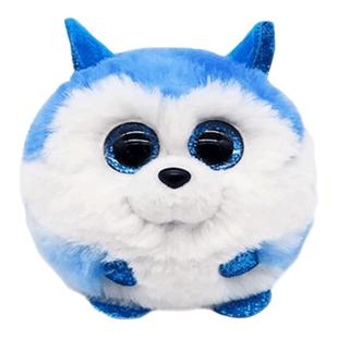 正版ty泡泡球迷你公仔毛绒球球解压捏捏乐熊猫独角兽哈士奇玩偶