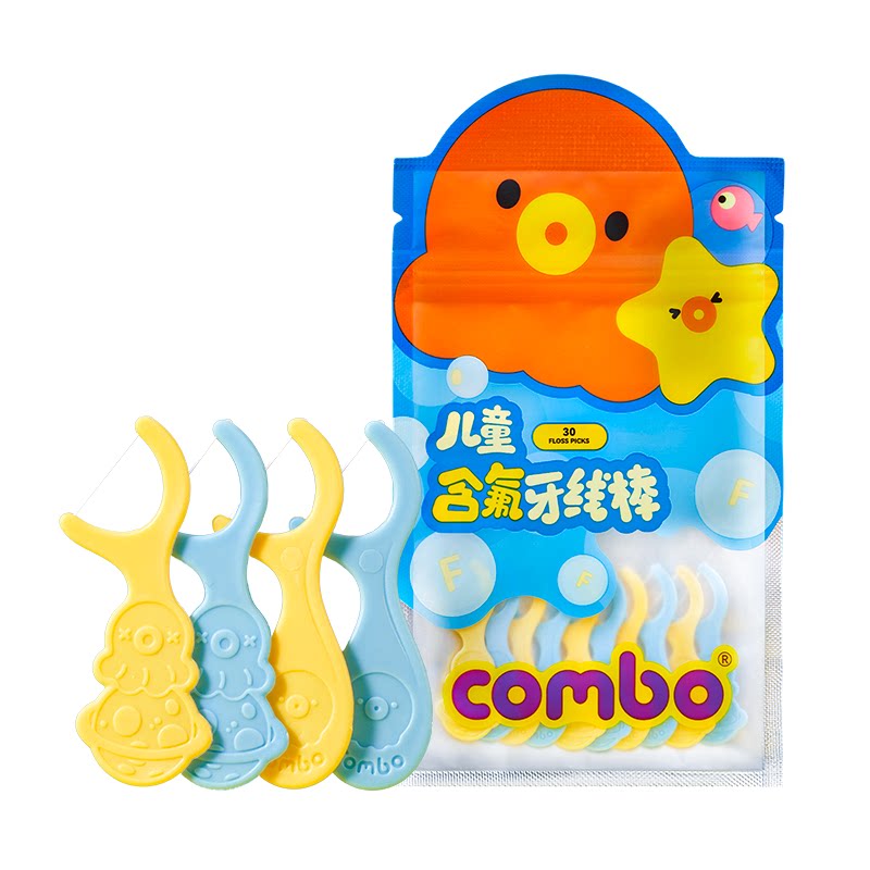 COMBO含氟儿童牙线1-15岁