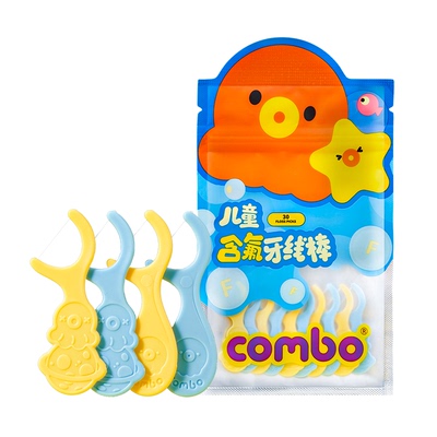 COMBO含氟儿童牙线1-15岁