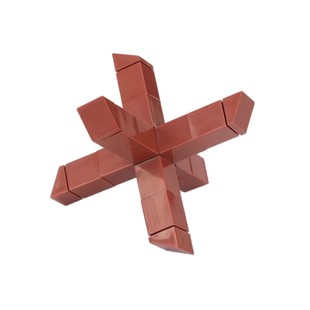 小颗粒军事拼装积木零配件 MOC反坦克路障二战场景装饰障碍物模型