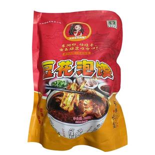 正宗凤翔豆花泡馍陕西特产麻花咸菜馍片冲泡早餐速食懒人早餐夜宵