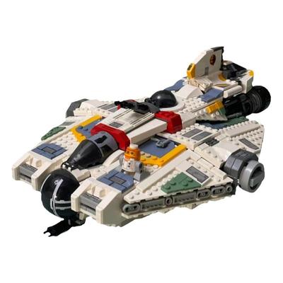 星战幽灵号和鬼怪2号飞船积木