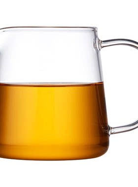 绿昌明加厚玻璃公道杯茶海分茶器