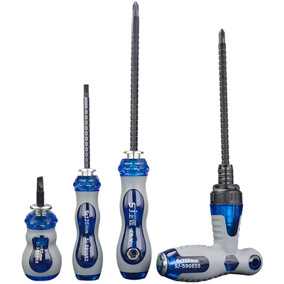 上匠伸缩两用十字一字棘轮