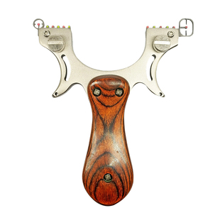 贪狼快压扁皮精准弹弓高精度专用弹工架户外竞技免绑高压重型专业