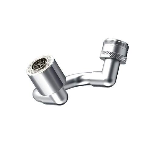 欧派卫浴 机械臂万向1440°旋转水龙头铜起泡器延伸器防溅水水嘴