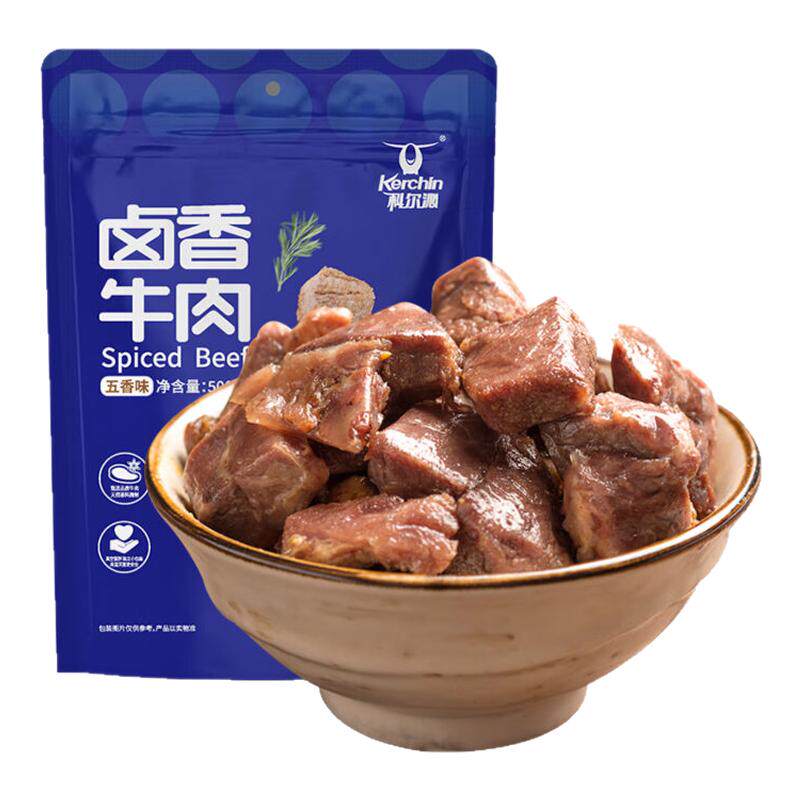 卤香牛肉干科尔沁休闲零食