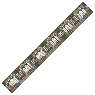 爱奇葩 设计师原创刹那恒常新中式桌旗禅意茶桌垫布防水茶席桌布