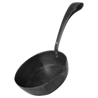 铁娃公社煎蛋锅熟铁原创无涂层