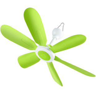 中联小吊扇迷你静音床上微风吊扇学生宿舍蚊帐迷你遥控定时大风力