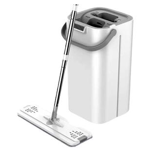 刮刮乐免手洗平板拖把桶大号家用一拖净懒人拖地神器干湿两用墩布