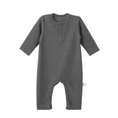 新生儿连体衣婴儿纯棉长袖爬服