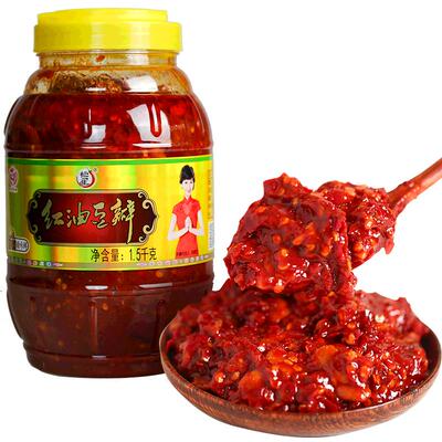 恒星红油豆瓣酱正宗四川郫县产