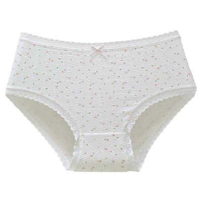 PinkPeachGirl3条装碎花女士内裤