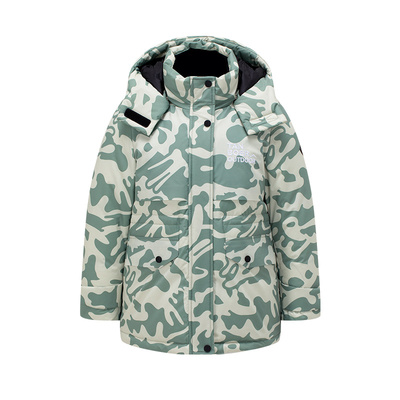 坦博尔中长款儿童羽绒服男女