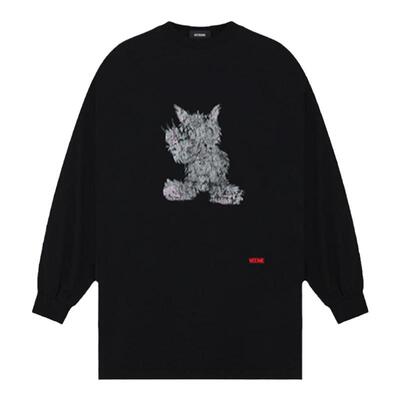 男女WE11DONE怪兽印花