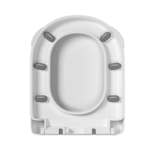 马桶盖家用通用坐便器盖板加厚座便盖子U型老式坐便圈马桶圈配件