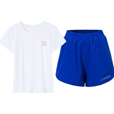 杨丽萍广场舞服装运动短裤套装