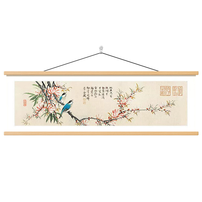 新中式花鸟图卧室装饰画