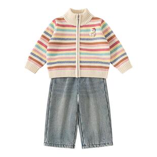 INSbobo女童春装套装2026春季儿童早春新款童装女宝宝漂亮的衣服