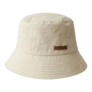 日系简约渔夫帽减龄显脸小盆帽夏日出游防晒女帽子方圆脸可戴男女