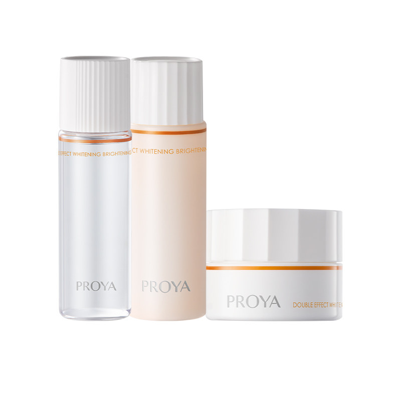 【芭芭农场】珀莱雅双抗水乳霜美白版20ml+20ml+5g