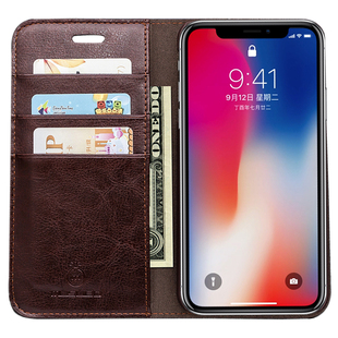 Musubo适用苹果X手机套iPhone8Plus皮套16Plus翻盖手机壳保护插卡For iPhone 15 Pro Max皮套14 Plus Case 13