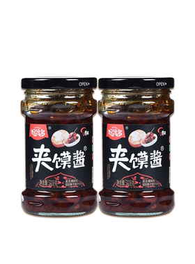 好运多夹馍酱218g*2瓶香辣味
