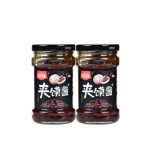 好运多夹馍酱218g*2瓶香辣味