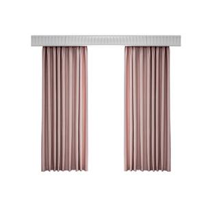 卧室窗帘全遮光2026新款免打孔安装强隔音客厅飘窗高级感防晒遮阳