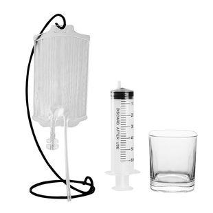 血袋饮料万圣节创意搞怪装饰吊瓶输液果汁袋吸血鬼血浆袋果酱袋