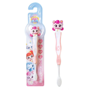 奇妙萌可儿童牙刷软毛3到6一12岁以上女童宝宝牙膏幼儿小孩换牙期