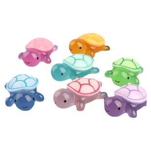 乌龟对对碰盲袋新款夜光网红迷你小乌龟盲盒荧光彩色批发儿童玩具
