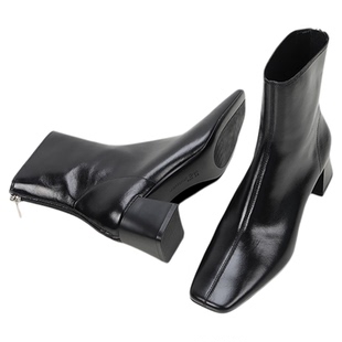 Mantener Gran法式气质瘦瘦靴短靴女时尚显脚弹力马丁靴 MG女鞋