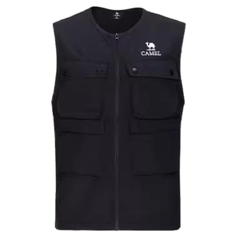 骆驼户外服速干背心男女同款休闲马甲2026新款户外登山服坎肩外套
