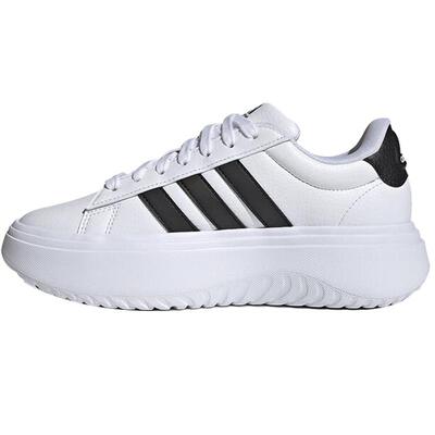 劲浪adidas阿迪达斯女鞋GRAND COURT老爹鞋小白鞋休闲板鞋IE1092