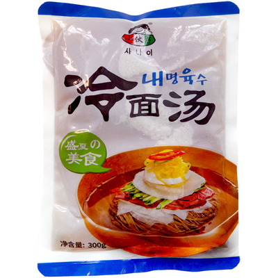 满5包邮韩式冷面汤汁小伙子酸甜韩国冷面汤包装袋清爽汤料汁