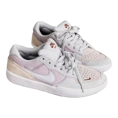 Nike SB Force 58男女同款时尚亲肤柔软银粉色低帮板鞋DV5477-005