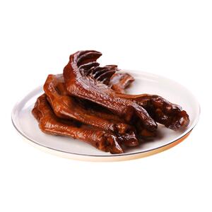 章鸭子香辣鸭掌鸭爪湖南特产常德老卤鸭掌卤味辣味零食包装小零食