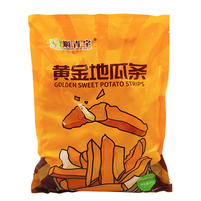 黄金地瓜条油炸小吃半成品1kg