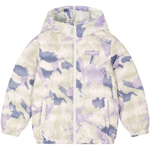 暇步士童装女童轻薄羽绒服冬季新款大童时尚连帽儿童加厚保暖外套