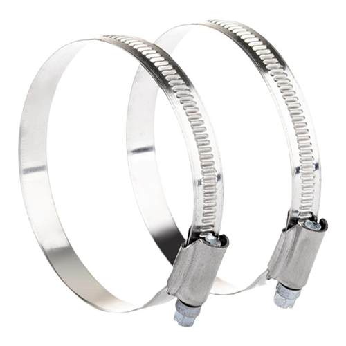 304不锈钢德式喉箍天津宝成TJBC卡箍中间式加宽管箍强力桥架卡扣