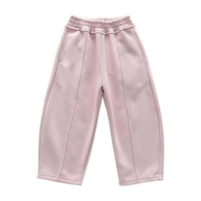 中大童卫裤裁剪样板图